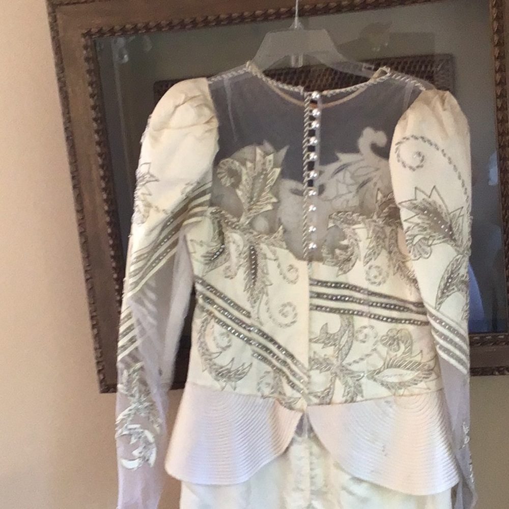 Wedding dress size 12 Custom Made